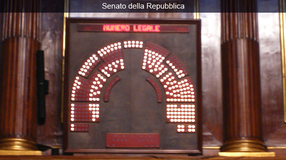 Sistemi di visualizzazione - Senato Sin