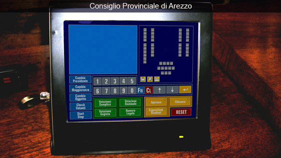 Console di Presidenza - Arezzo